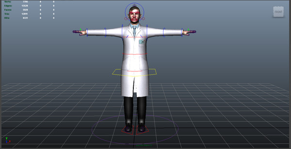 surgeon male 01 ma - Surgeon Male 01... by ignisfatuus